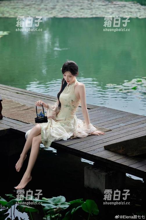 IMiss爱蜜社 - 海边的梦想与幻想：冰冰儿最新精选作品带您领略夏日的无限风情