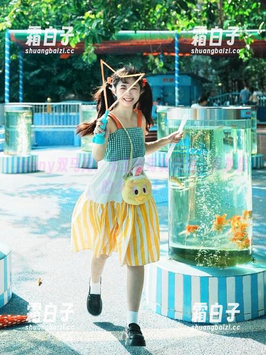 jenny双马尾：无圣光写真图包，释放你的少女心！