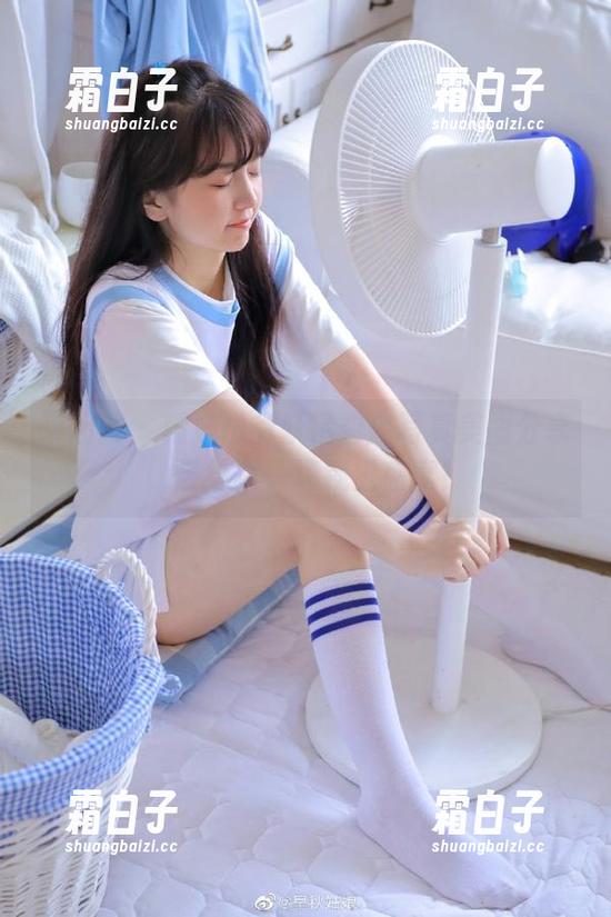 嗲囡囡 - 精选悦爷妖精白色写真美图分享，带给你一场视觉盛宴！