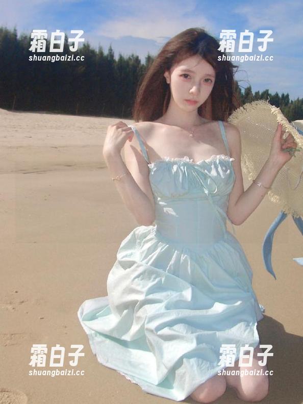 妖精视觉-软软 妖精视觉 - 在无圣光的美图中,软软的比基尼狂想曲引领夏日风潮,真是太可爱了!