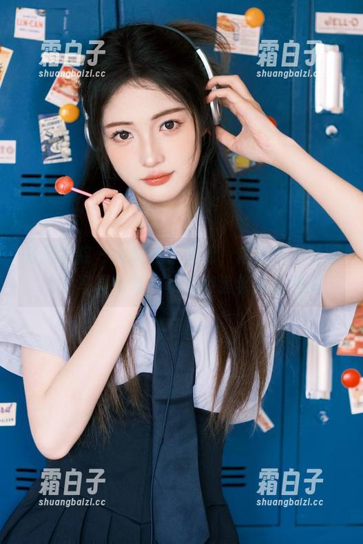 模范学院 - 梦梵携手图库，精选活力制服少女写真的每一帧都传递着青春气息